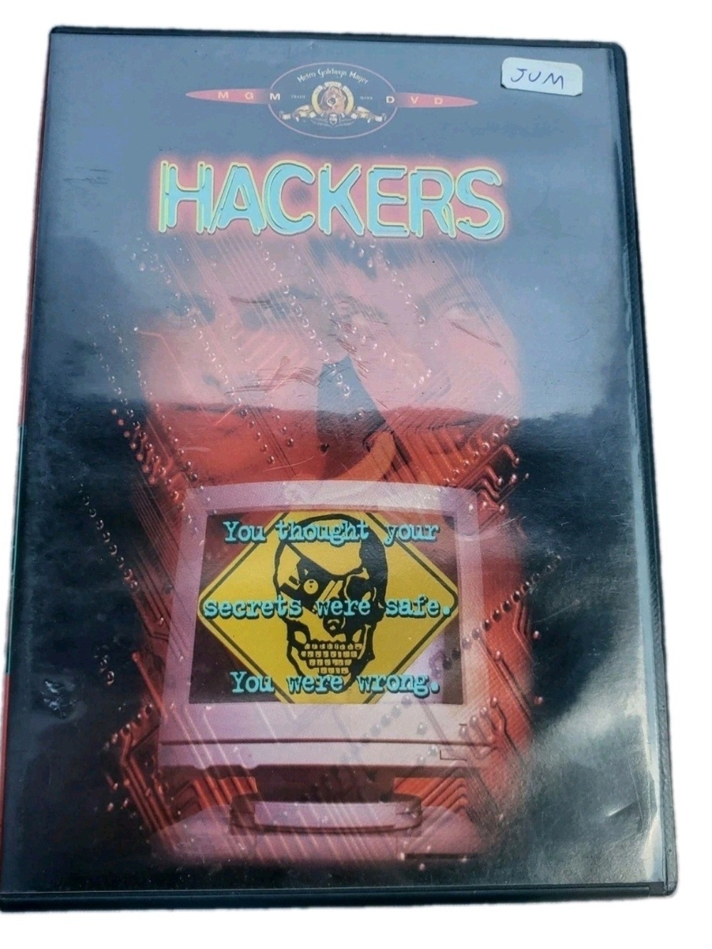 Hackers DVD 1995 MGM Widescreen Angelina Jolie Jonny Lee Miller